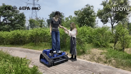 4WD Hybrid Crawler Remote Control Mower