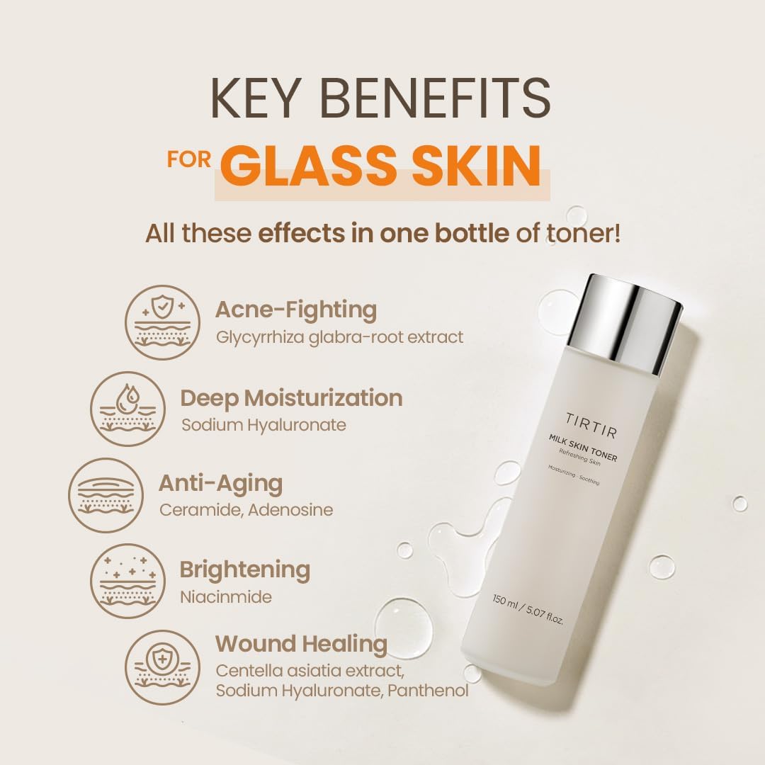 TIRTIR Milk Skin Rice Toner - 150ml