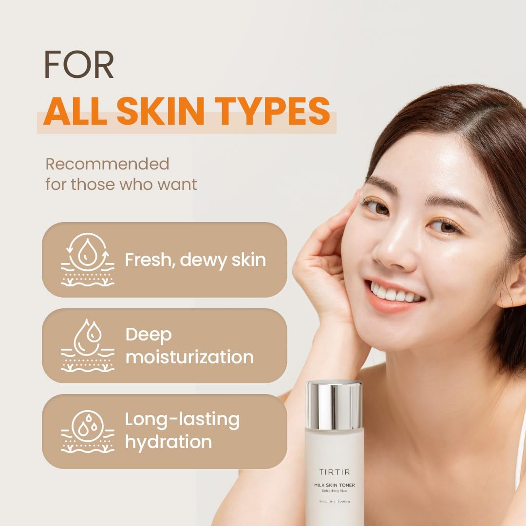 TIRTIR Milk Skin Rice Toner - 150ml