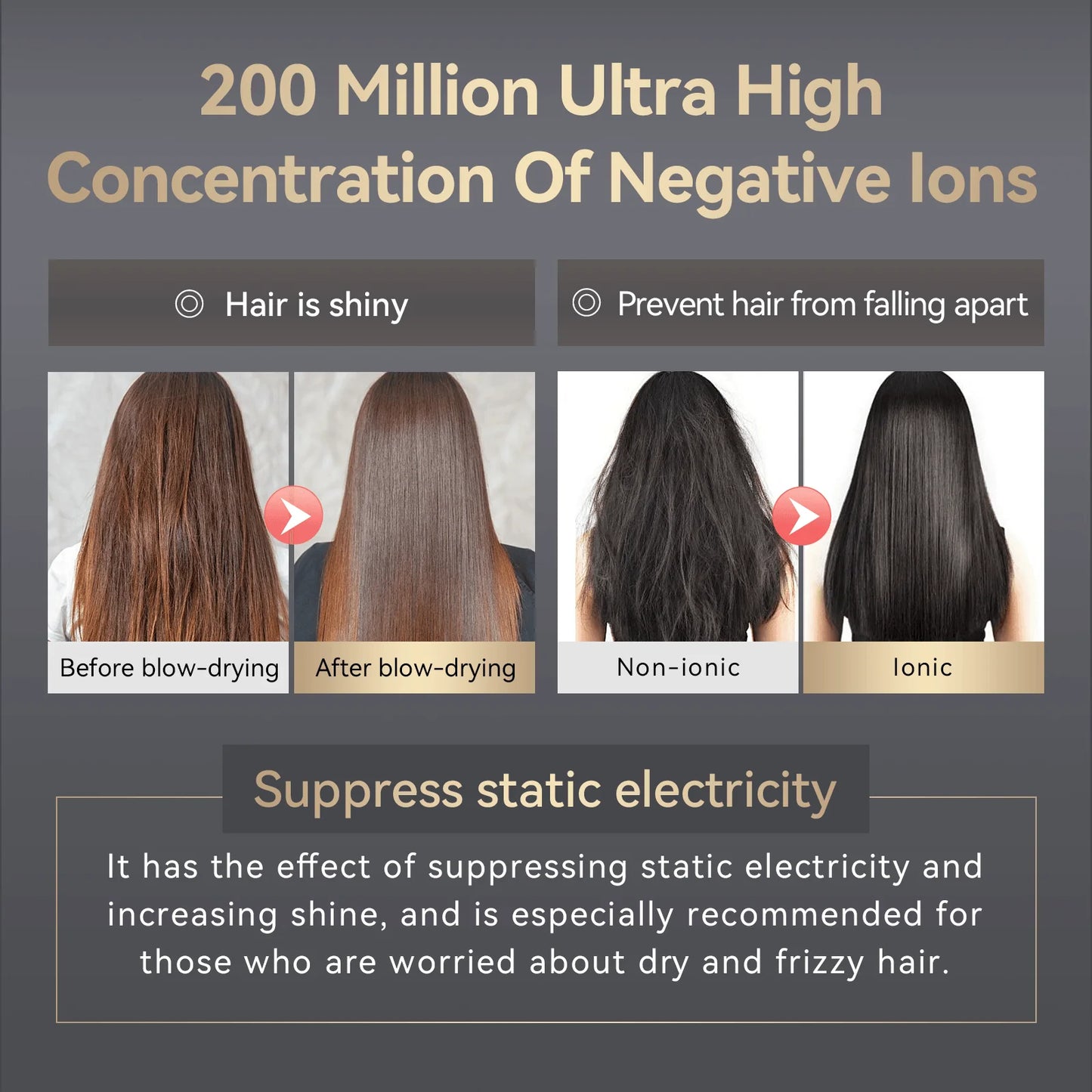 ANLAN Anion High-Speed Hair Dryer SE