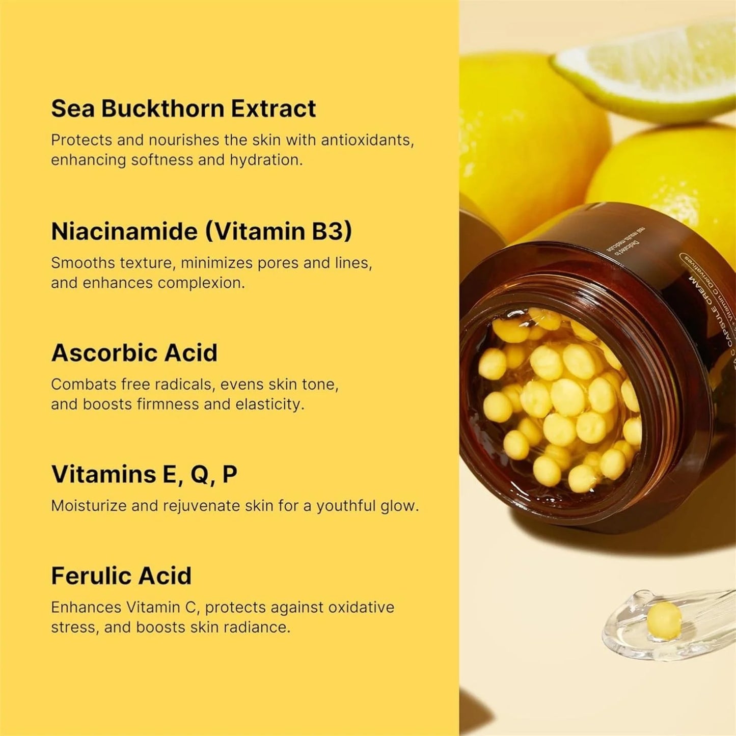 Hoygi - Crema en cápsulas con vitamina C profunda - 50 g