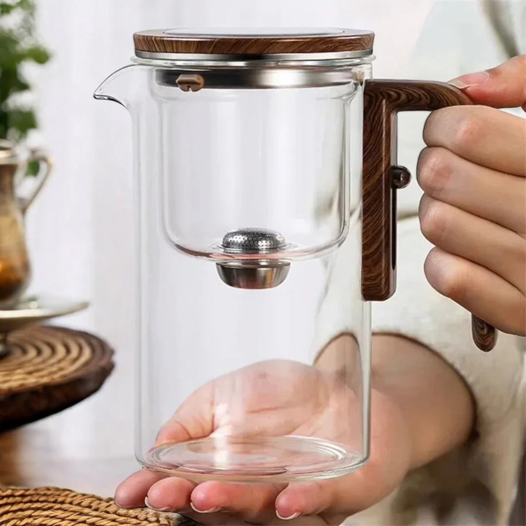 Magnetic Filtration Glass Teapot
