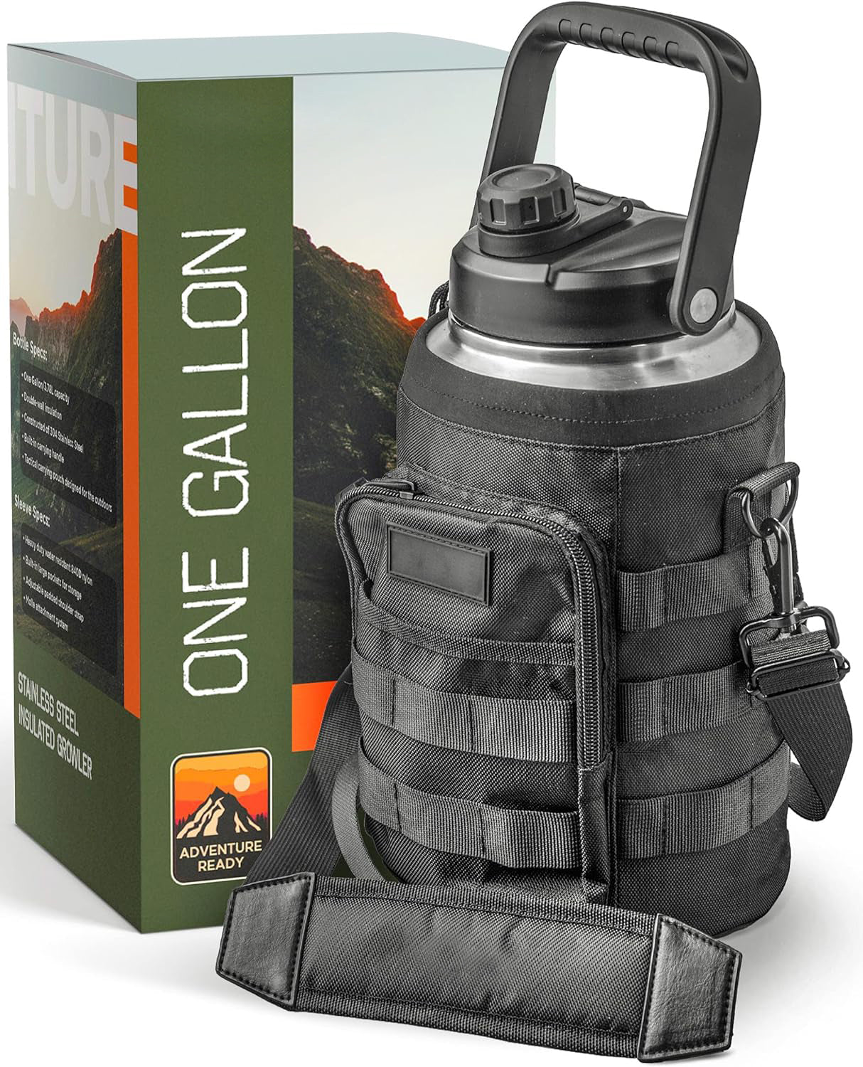 The 1 Gallon Tactical Insulated Growler