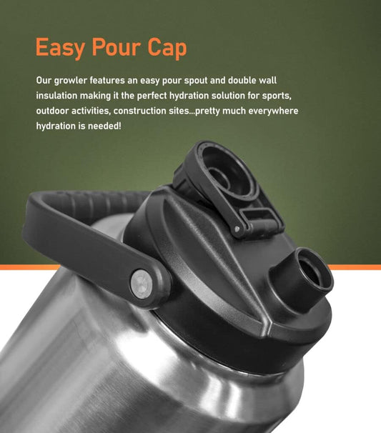 The 1 Gallon Tactical Insulated Growler