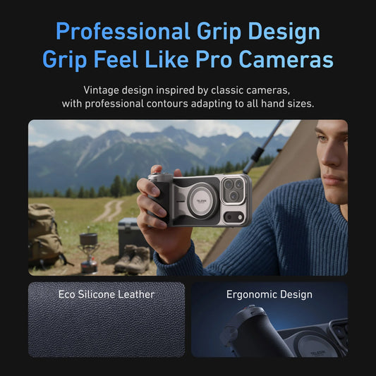TELESIN Master Grip for iPhone 17 Pro & Pro Max