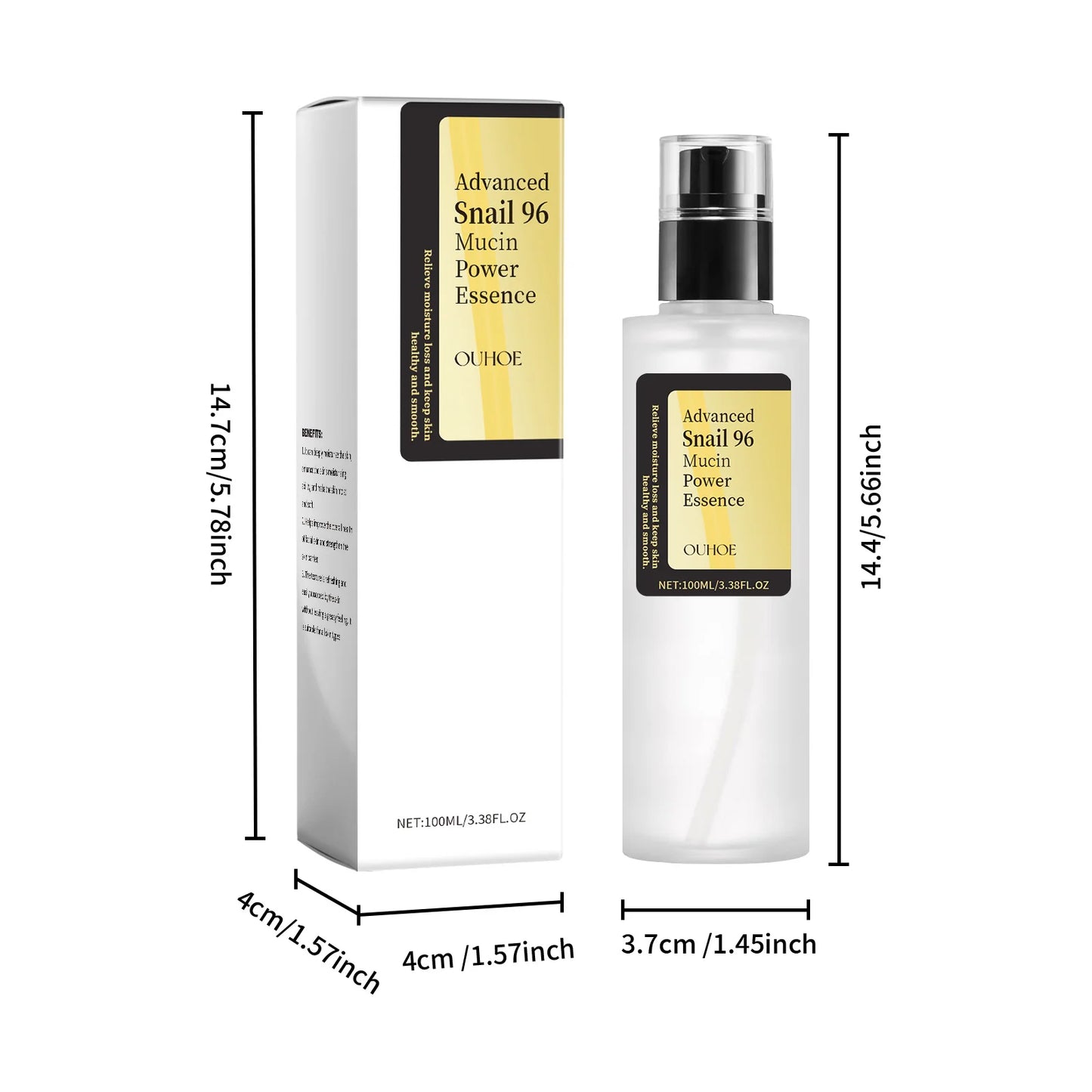 Advanced Snail 96 Mucin Power Essence - 100ml