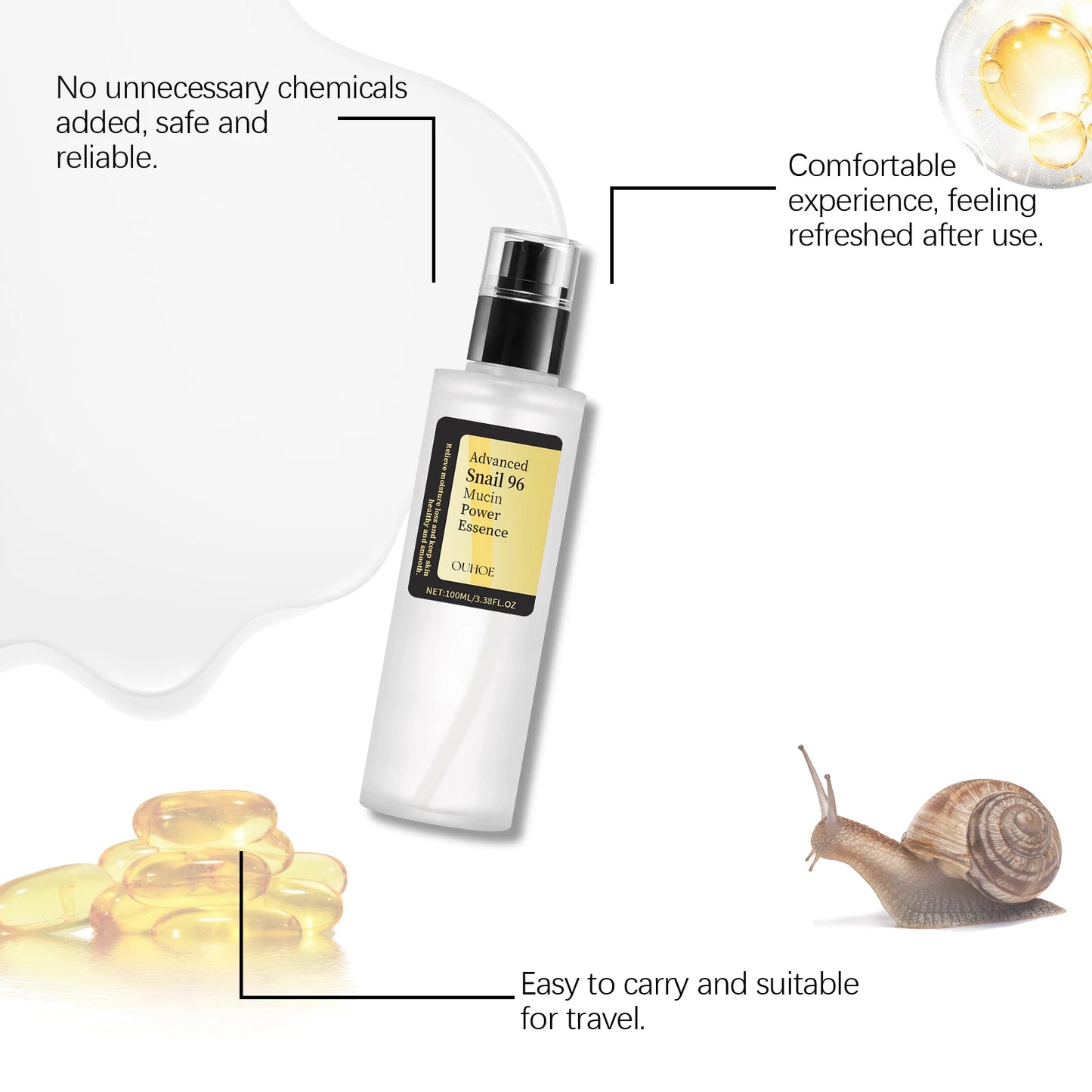 Advanced Snail 96 Mucin Power Essence - 100ml