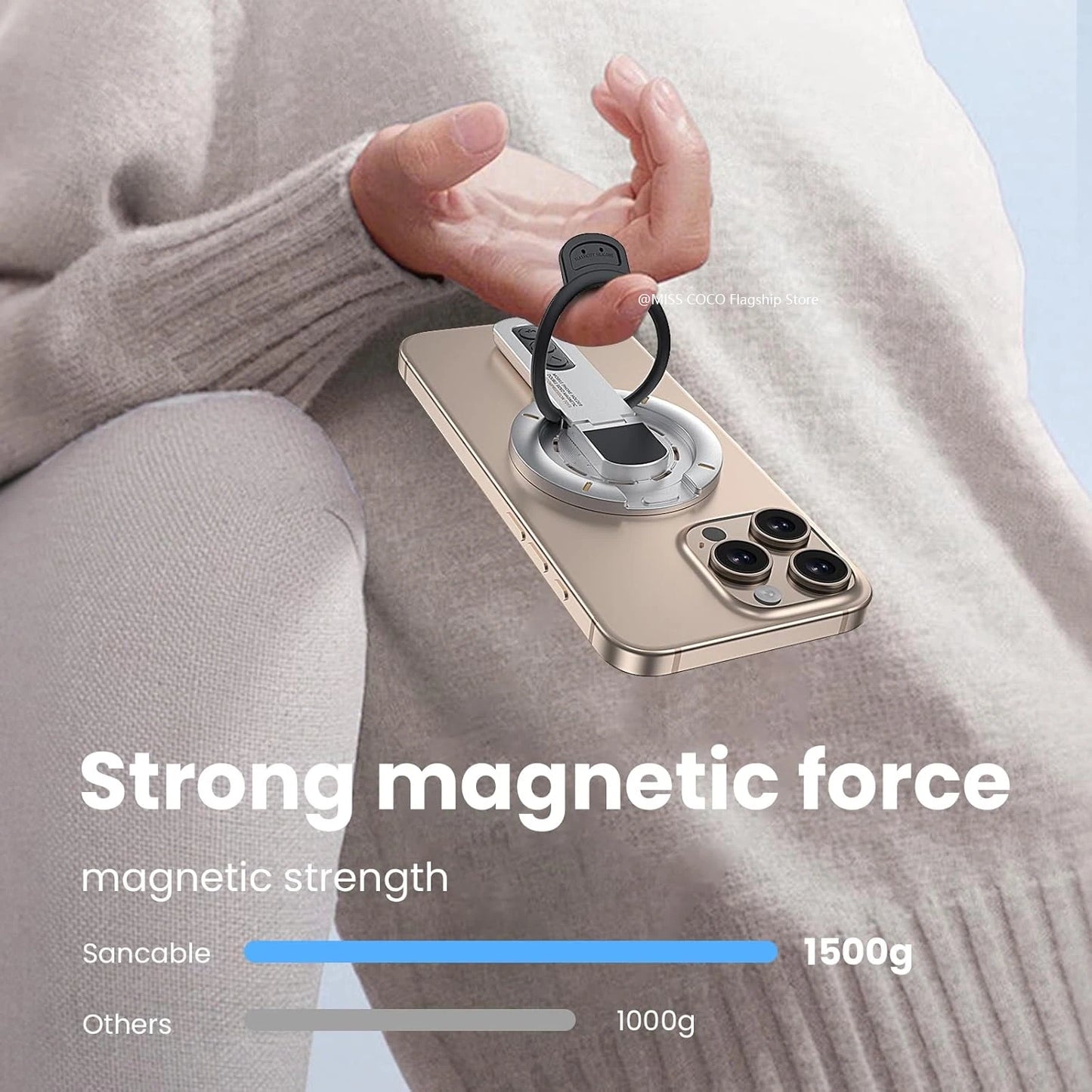 MagSafe 3-in-1 Magnetic Grip Stand