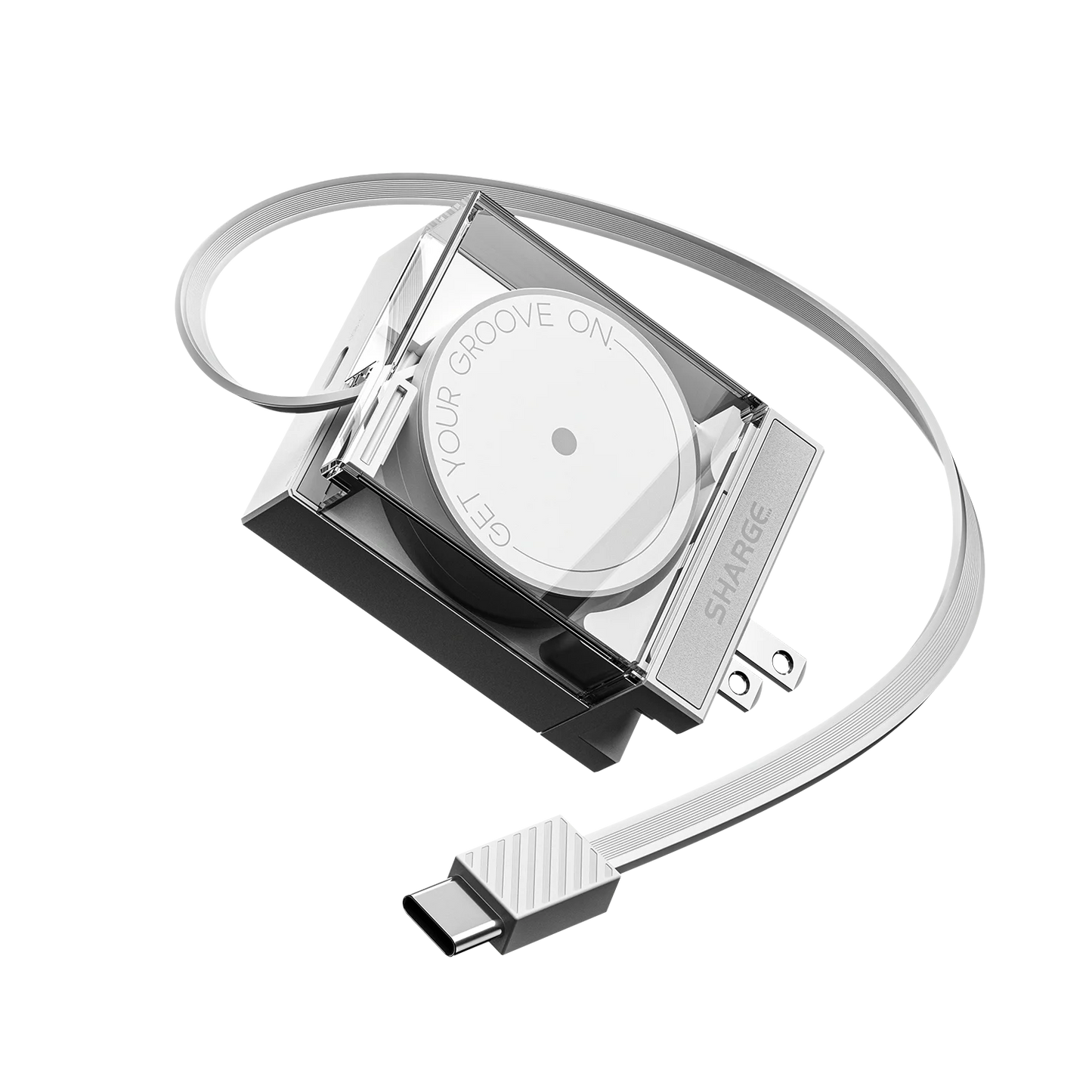 SHARGE Retractable 65W USB C Charger