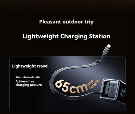 UGREEN Nexode 165W Power Bank (20000mAh, Built-in Cable)