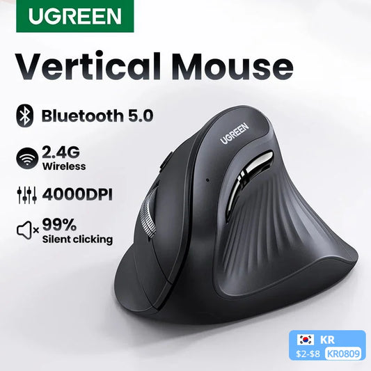UGREEN Vertical Mouse (Ergonomic Wireless)