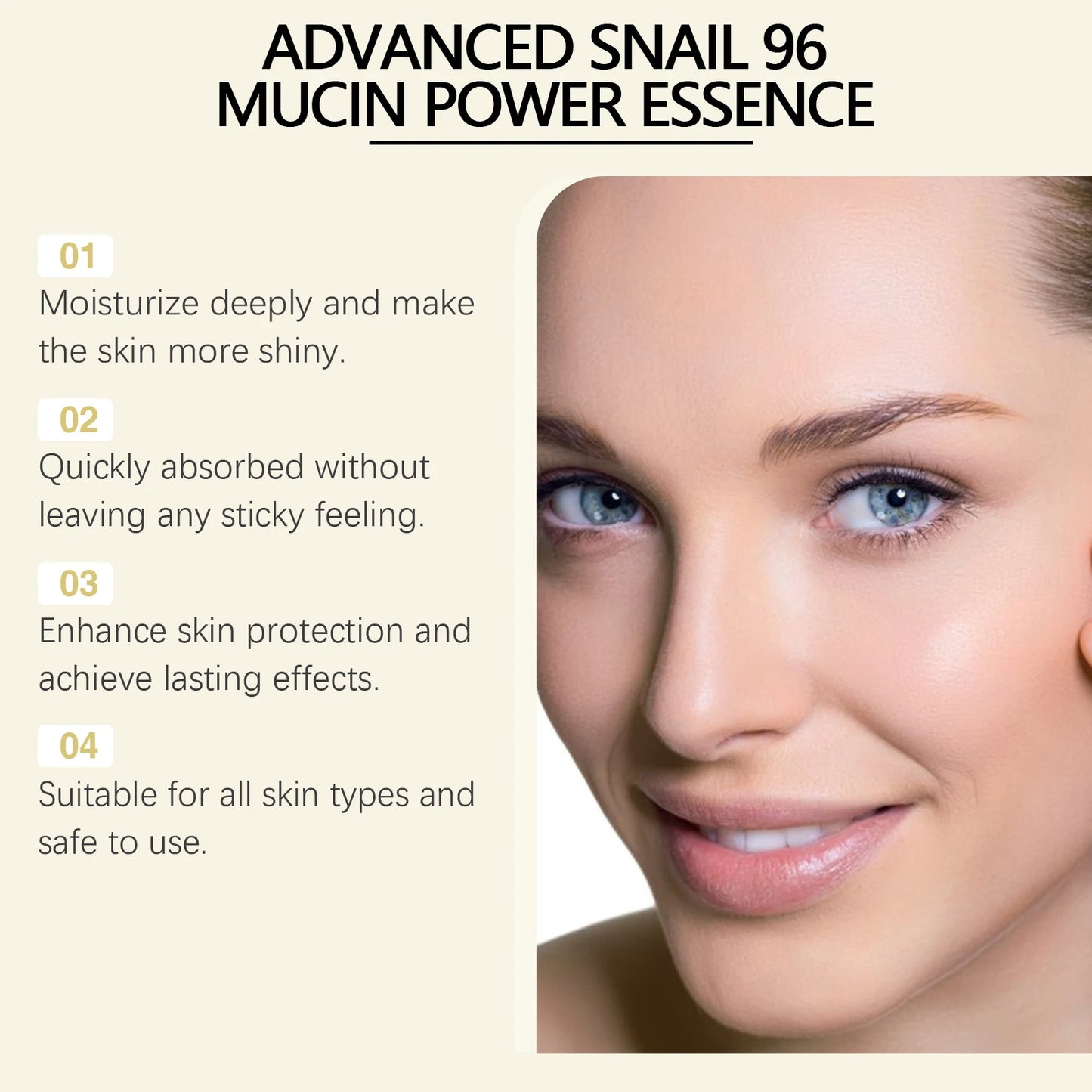Advanced Snail 96 Mucin Power Essence - 100ml