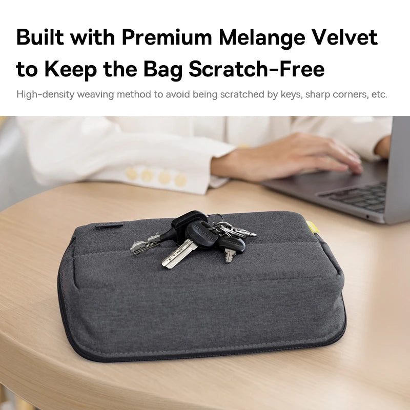 Baseus Nomos Digital Device Storage Bag: Large Capacity Electronic Organizer