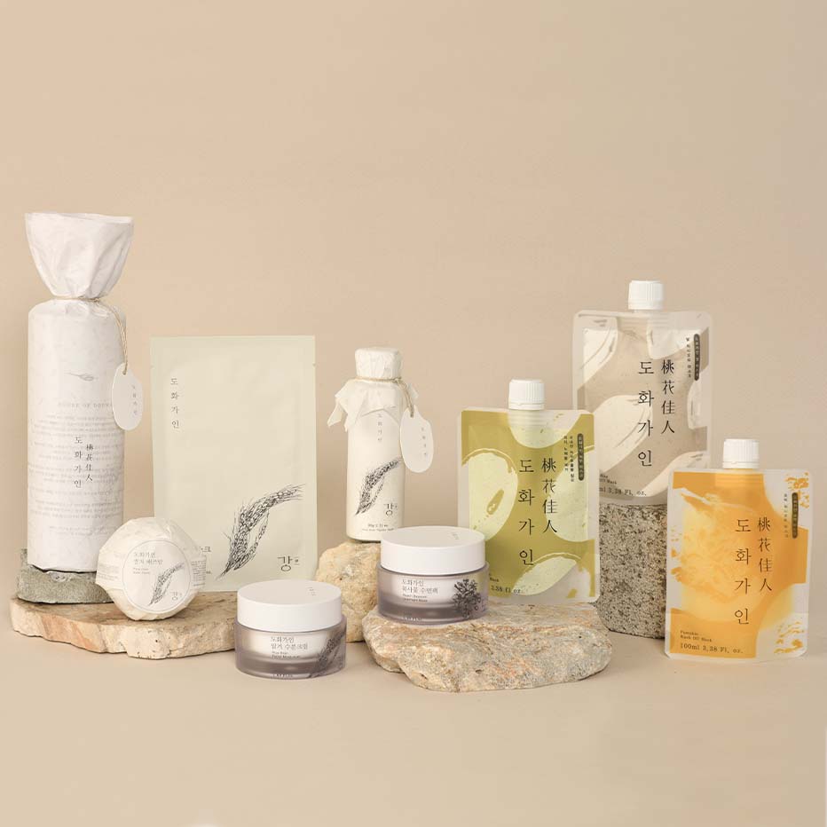 House of Dohwa Wash-Off Mask Pack Set (Rice + Pumpkin + Mung Bean)