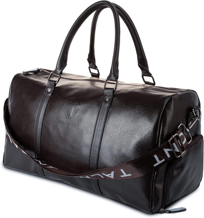 The Premium Eco-Leather Duffle: Style Meets Strength