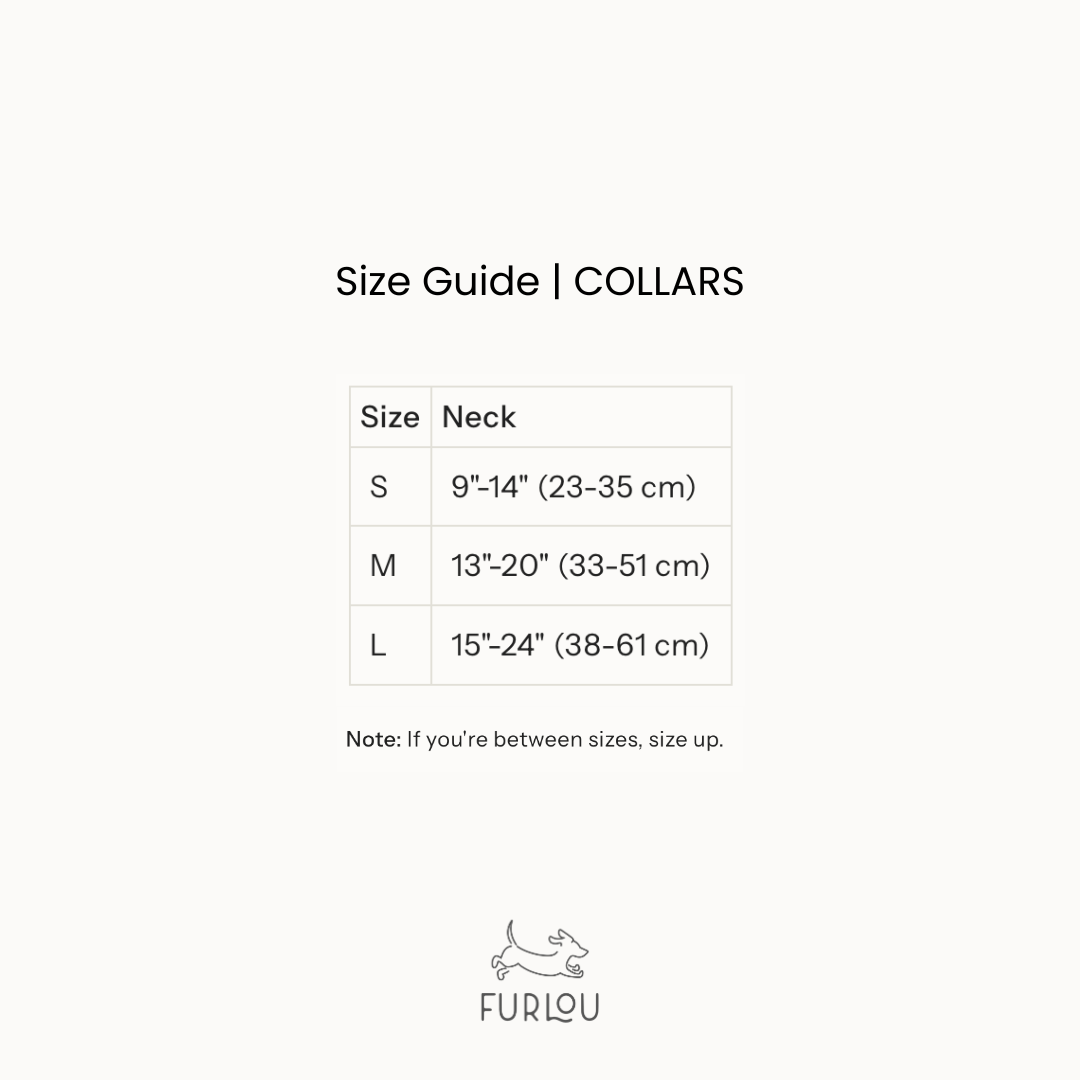FURLOU Canvas Dog Collar