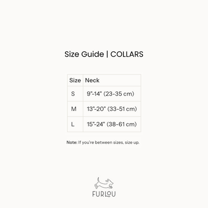 FURLOU Canvas Dog Collar