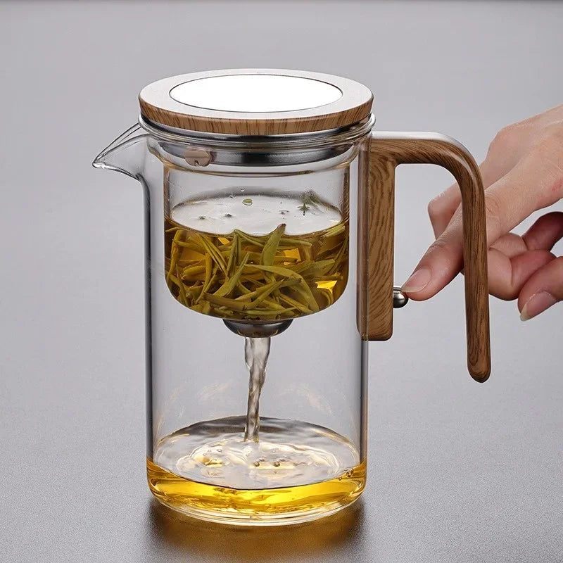 Magnetic Filtration Glass Teapot