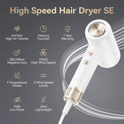 ANLAN Anion High-Speed Hair Dryer SE