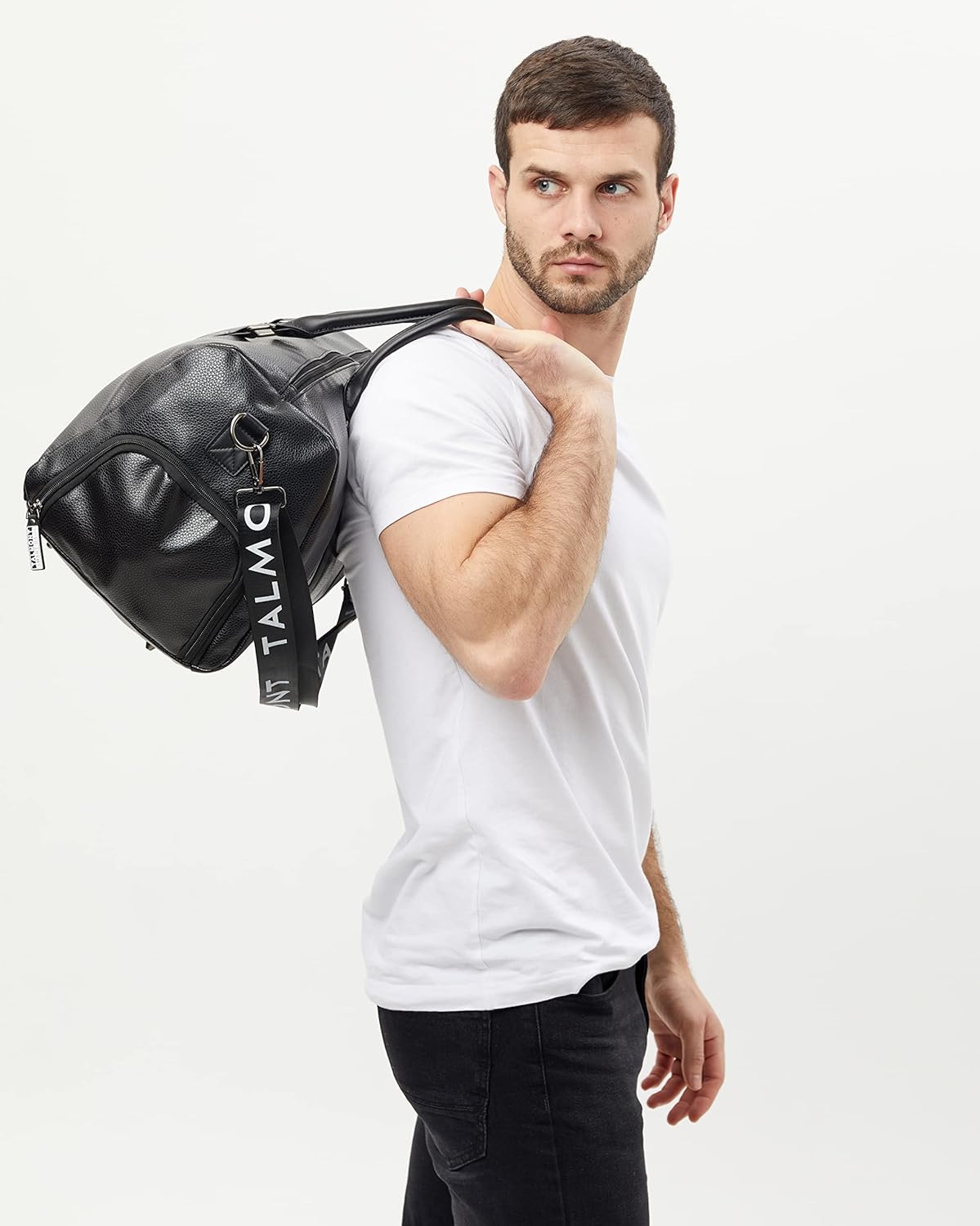 The Premium Eco-Leather Duffle: Style Meets Strength