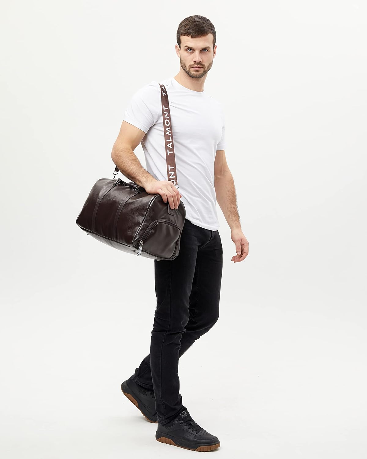 The Premium Eco-Leather Duffle: Style Meets Strength
