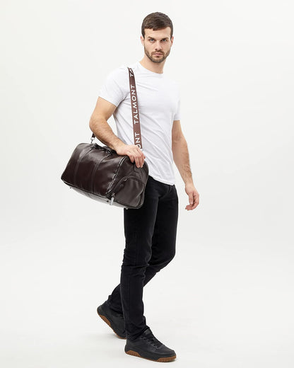 The Premium Eco-Leather Duffle: Style Meets Strength
