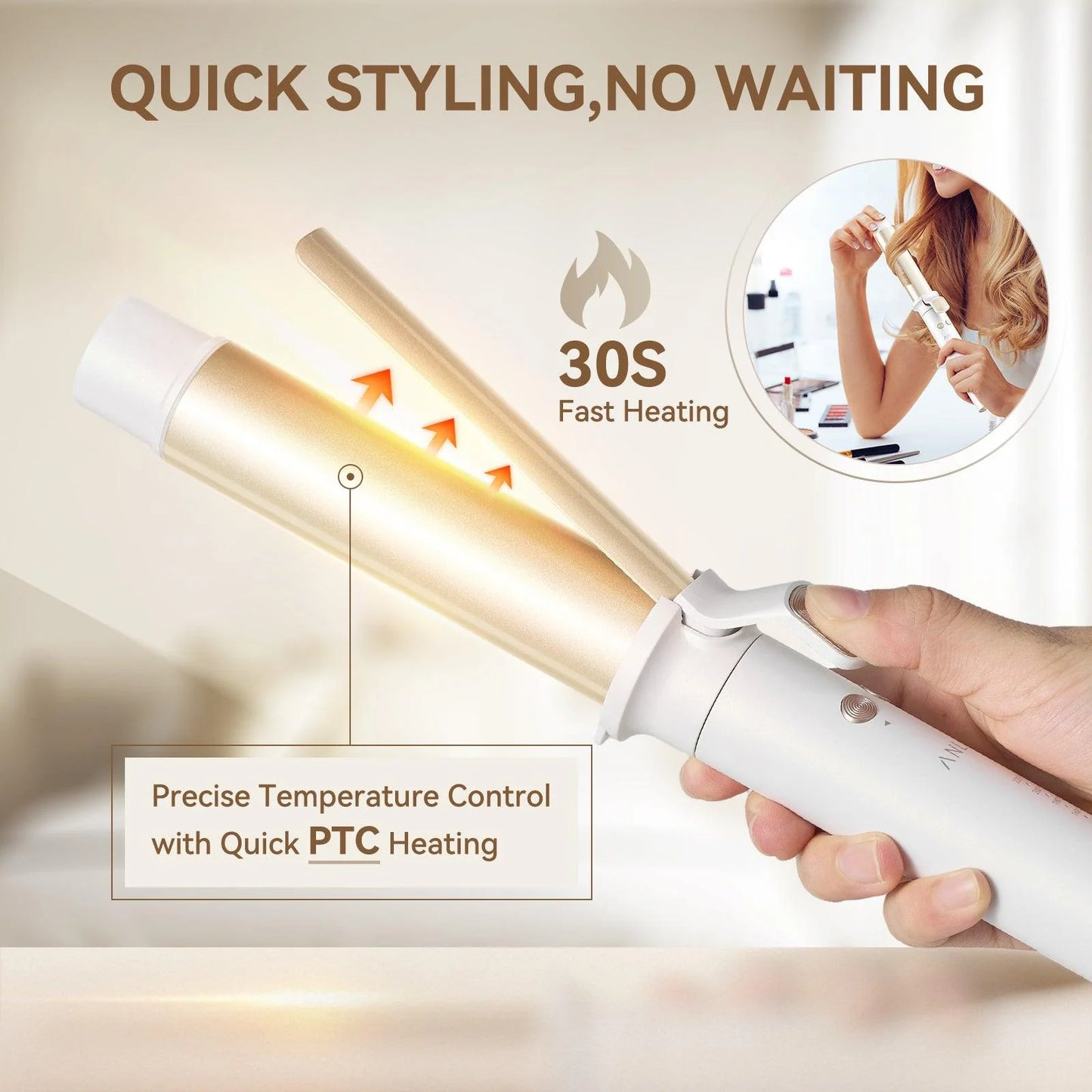 ANLAN Automatic Hair Curler