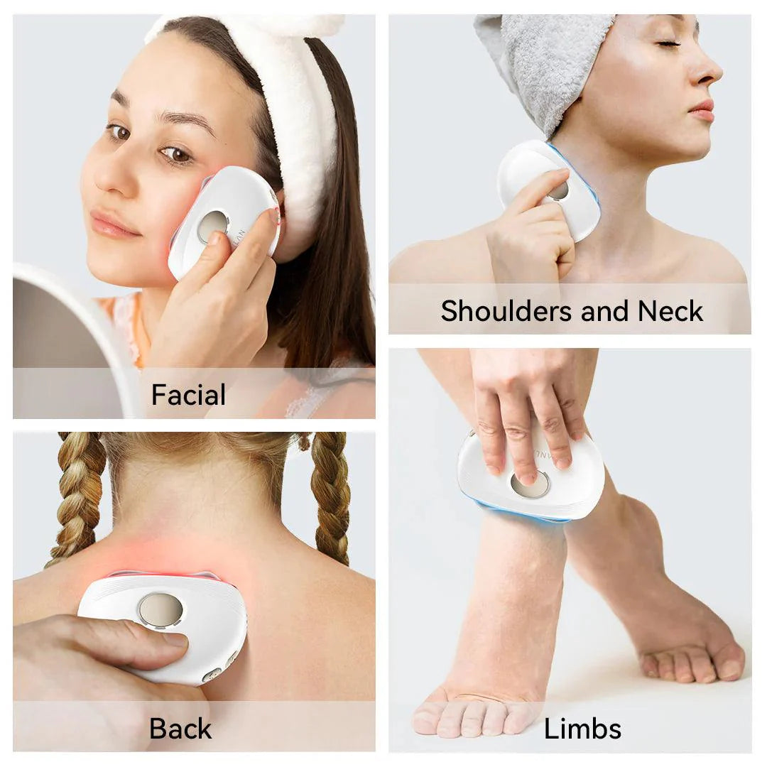 ANLAN EMS Microcurrent Gua Sha Facial Massager