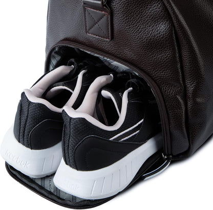 The Premium Eco-Leather Duffle: Style Meets Strength