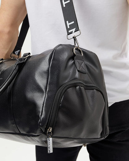 The Premium Eco-Leather Duffle: Style Meets Strength