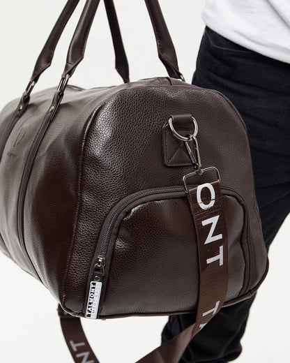 The Premium Eco-Leather Duffle: Style Meets Strength