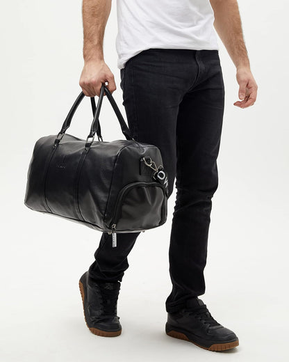 The Premium Eco-Leather Duffle: Style Meets Strength