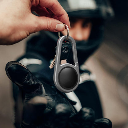 Ultra-Durable Carabiner AirTag Holder: Seamless Protection