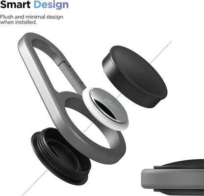 Ultra-Durable Carabiner AirTag Holder: Seamless Protection