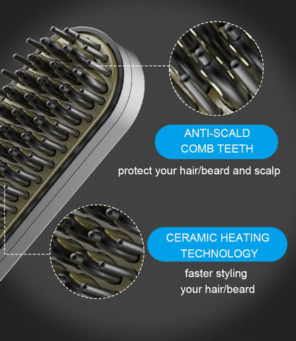 ANLAN Beard Hair Straightening Brush (HZS01)