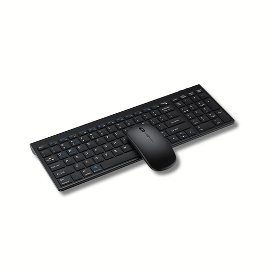 Jomaa Slim Rechargeable Bluetooth & 2.4G Keyboard and Mouse Set