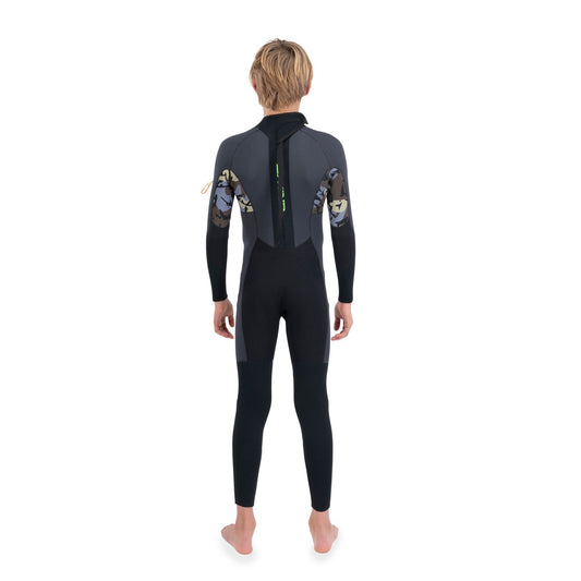 Kid's Ranger Surf Hybrid Back Zip 3/2mm: Built for Water Warfare