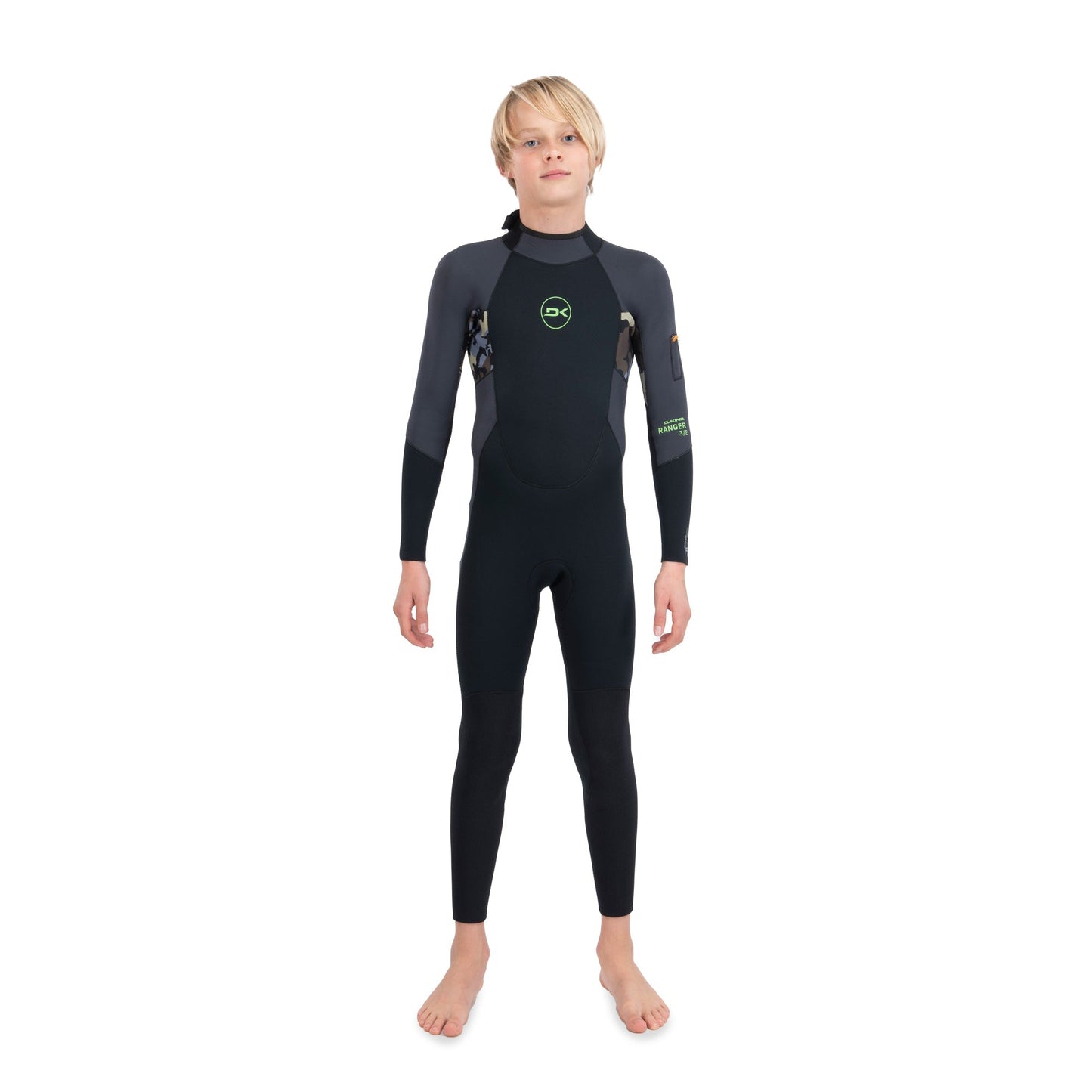 Kid's Ranger Surf Hybrid Back Zip 3/2mm: Built for Water Warfare