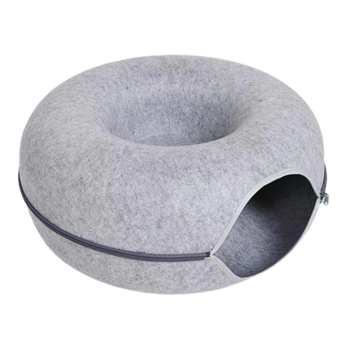 MORK GOODNESS Cozy Haven™ 2-in-1 Cat Tunnel & Bed