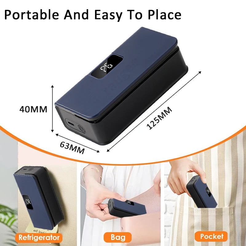 Cooskr 3-in-1 Rechargeable Mini Bag Sealer