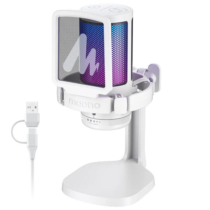 Maono DGM20 GamerWave RGB USB Gaming Microphone