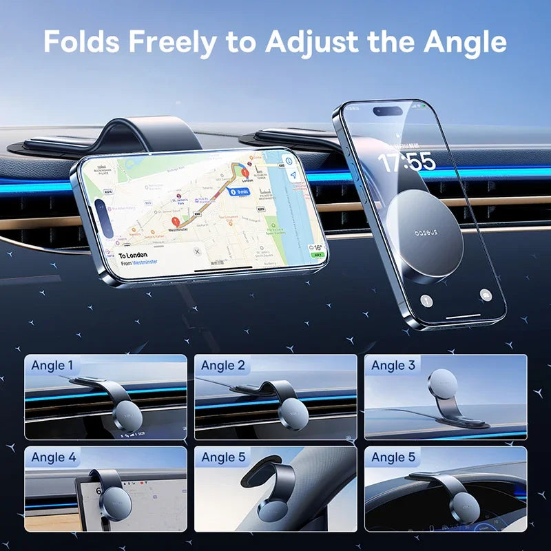 BASEUS CO2 Foldable Magnetic Car Phone Holder