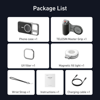 TELESIN Master Grip for iPhone 17 Pro & Pro Max