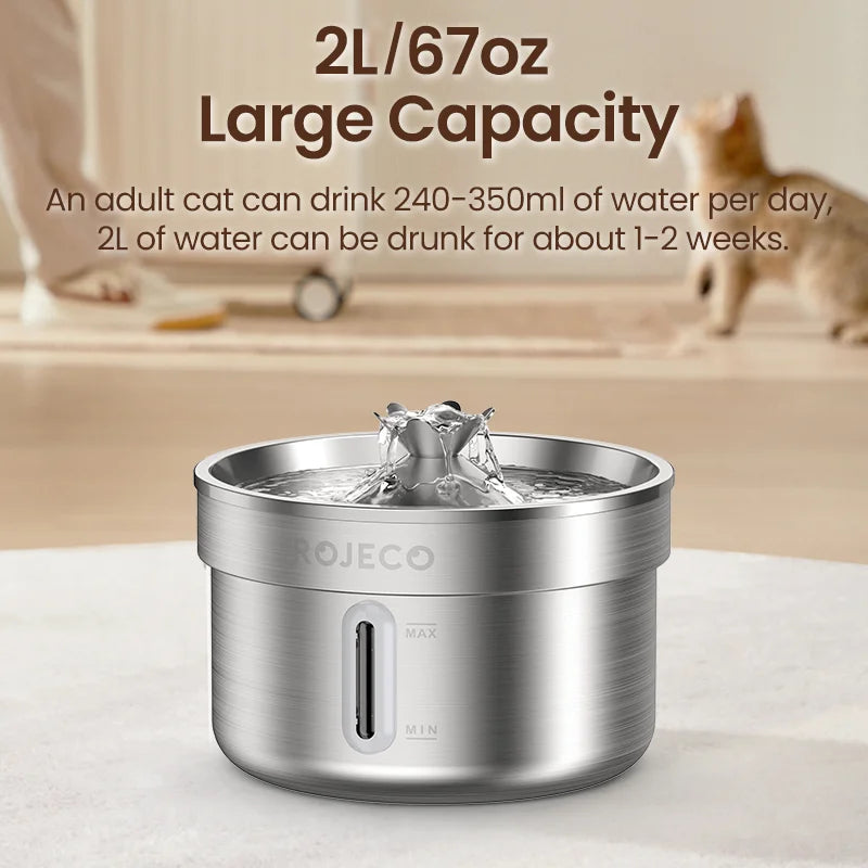 The ROJECO SteelSip Fountain