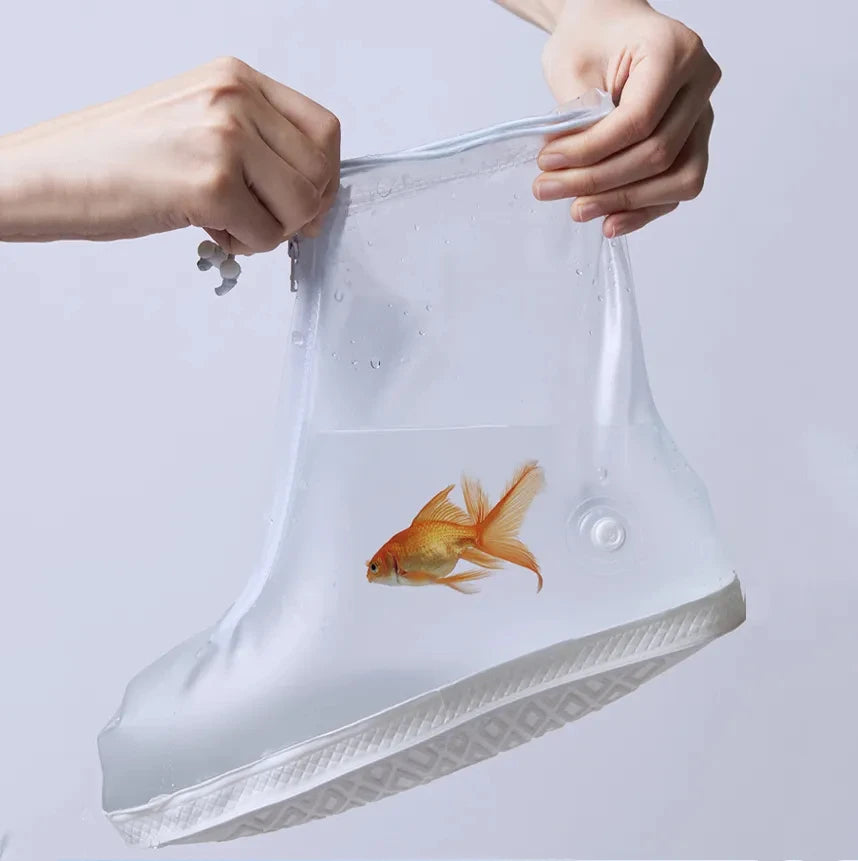 Reusable Silicone Waterproof Shoe Covers (Unisex)