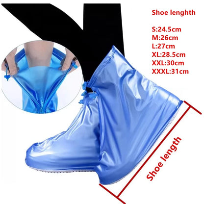 Reusable Silicone Waterproof Shoe Covers (Unisex)
