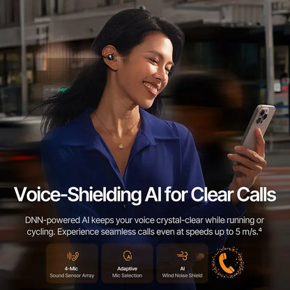 Baseus Inspire XC1 Open-Ear Clip Earbuds: Sound by Bose, Dolby Audio, Hi-Res Clarity