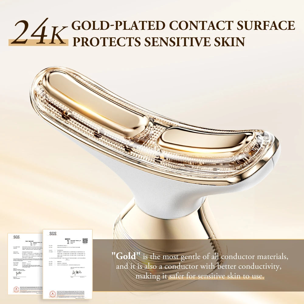 The ANLAN 24K Gold Neck & Face Lifter
