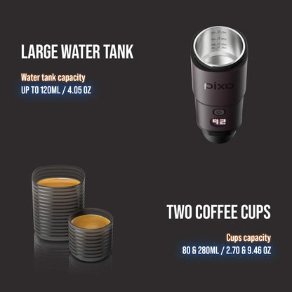 WACACO PIXAPRESSO Portable Electric Espresso Maker
