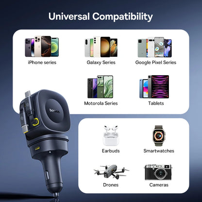 BASEUS 100W PrimeTrip VR2 Max Car Charger